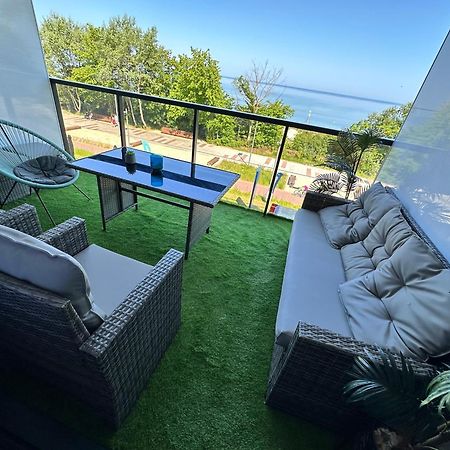 Apartament Z Widokiem Na Morze Seaside 208 Al-Dom Kołobrzeg Kültér fotó