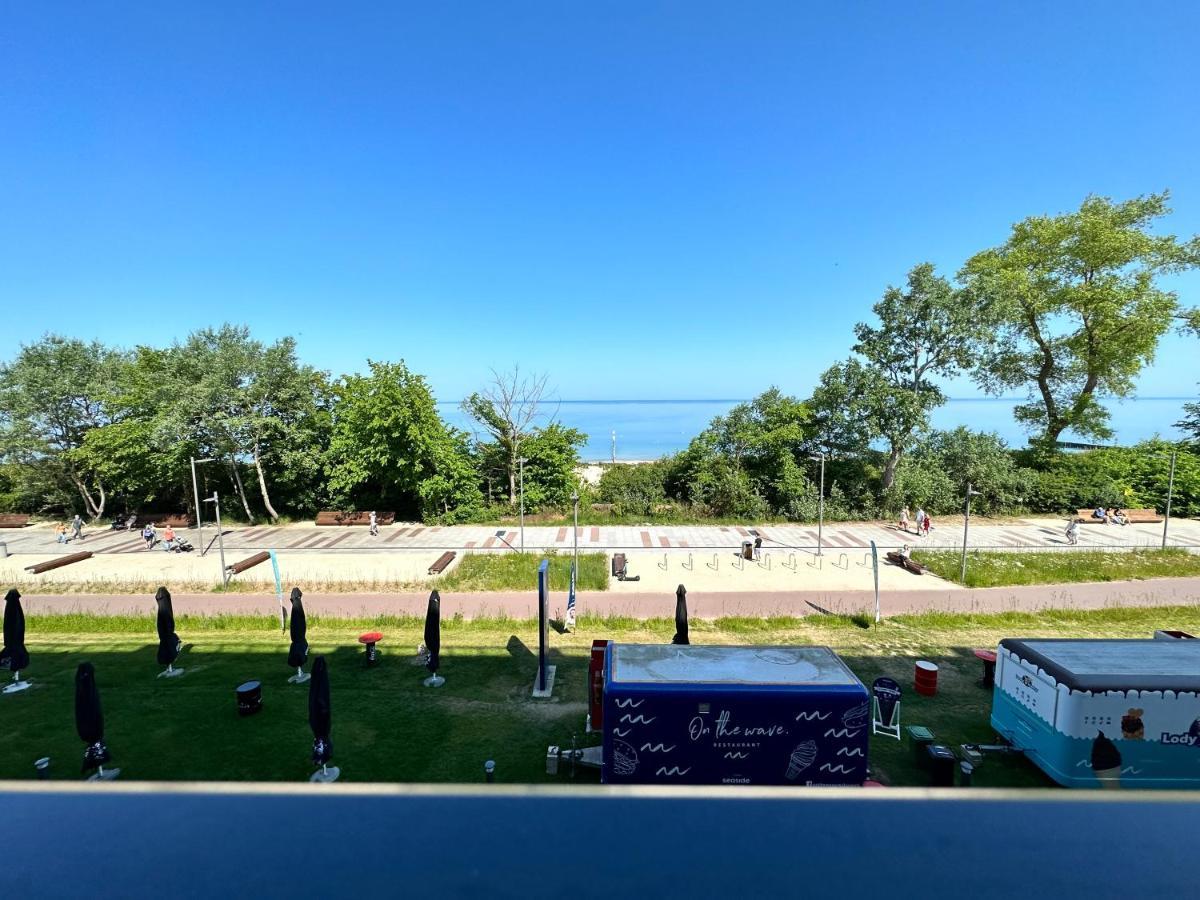 Apartament Z Widokiem Na Morze Seaside 208 Al-Dom Kołobrzeg Kültér fotó
