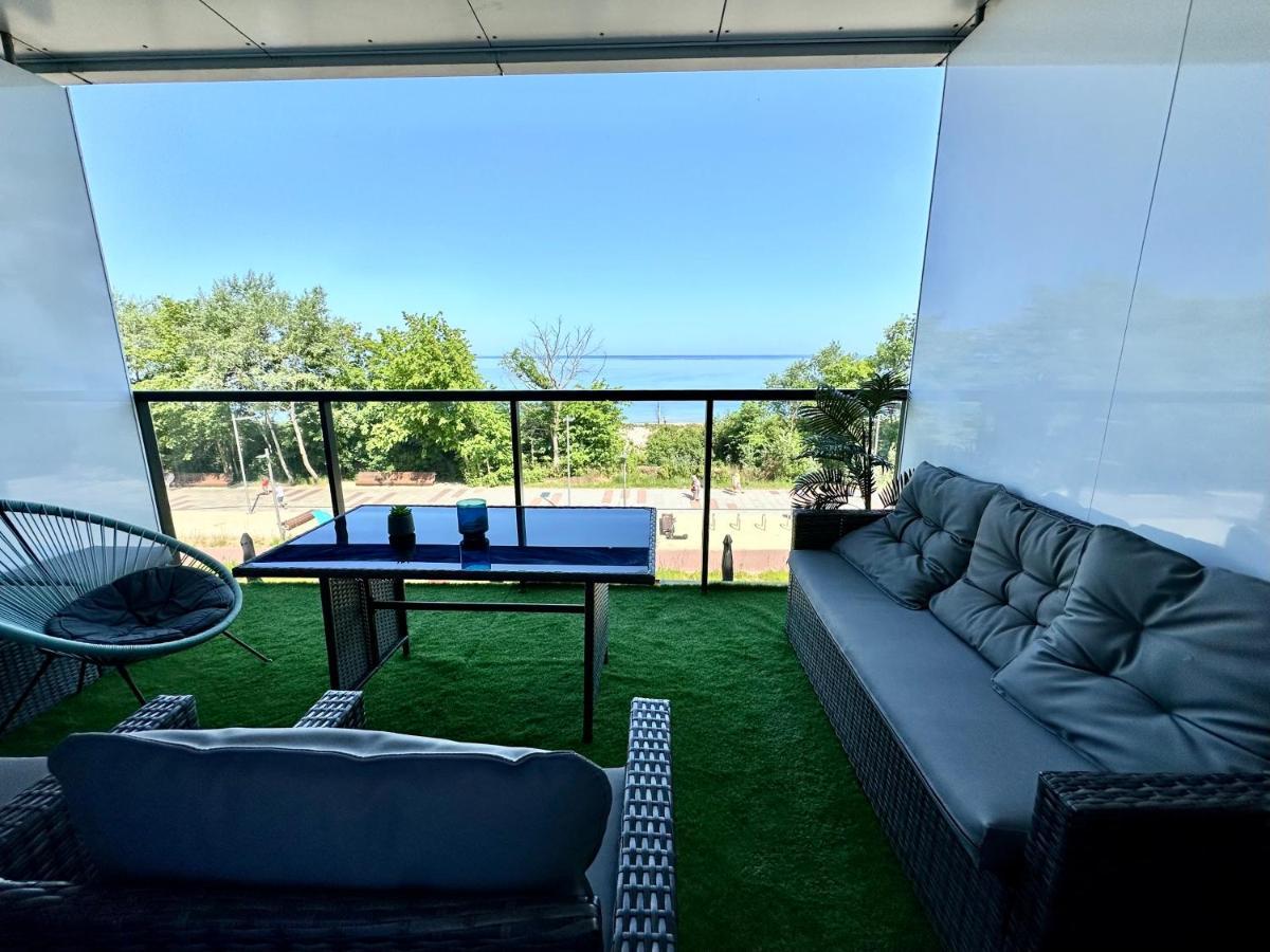 Apartament Z Widokiem Na Morze Seaside 208 Al-Dom Kołobrzeg Kültér fotó